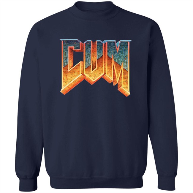 Cum Doom Logo Parody Shirt Cum Doom Logo Parody Shirt