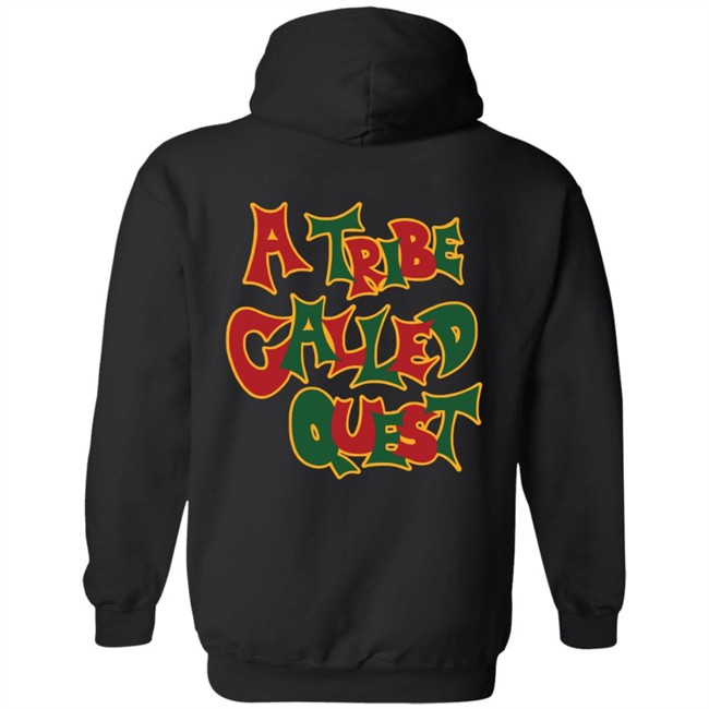 A Tribe Called Quest Merch Stick Figure Black Hoodie