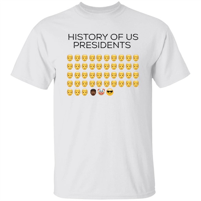 Resist Bay Alex Cole History Of Us Presidents Tee Shirt