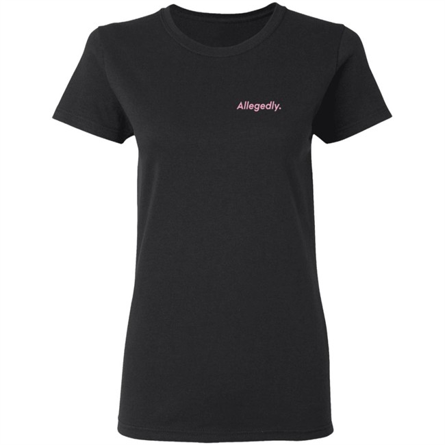 Giggly Squad Merch Allegedly Black Crewneck Sweatshirt Giggly Squad Merch Allegedly Black Crewneck Sweatshirt