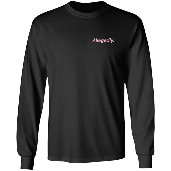Giggly Squad Merch Allegedly Black Crewneck Sweatshirt Giggly Squad Merch Allegedly Black Crewneck Sweatshirt