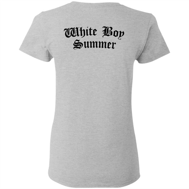 White Boy Summer WBS Hoodie White White Boy Summer WBS Hoodie White