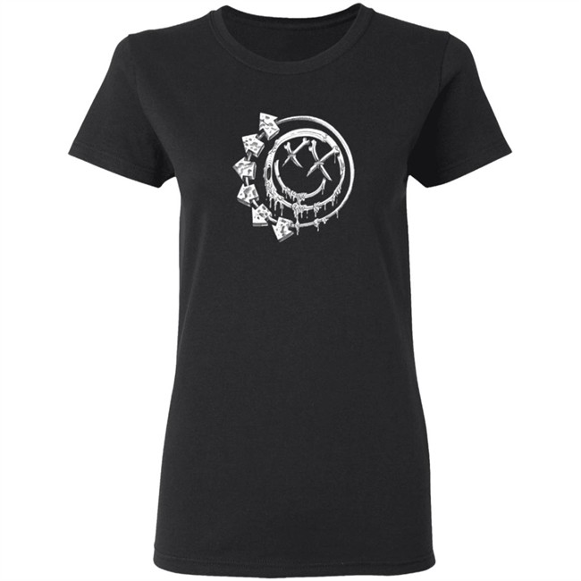 Blink182 Merch Bones Tee Shirt Blink182 Merch Bones Tee Shirt
