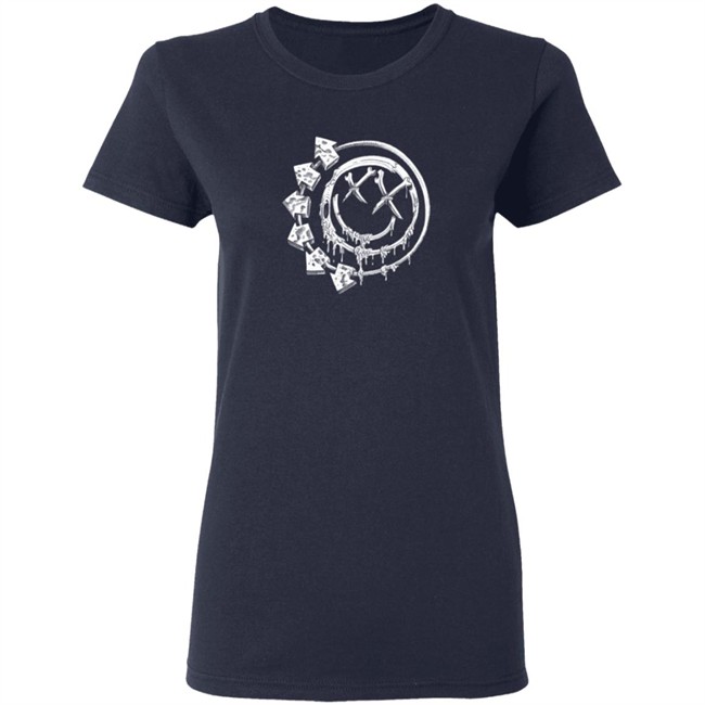 Blink182 Merch Bones Tee Shirt Blink182 Merch Bones Tee Shirt