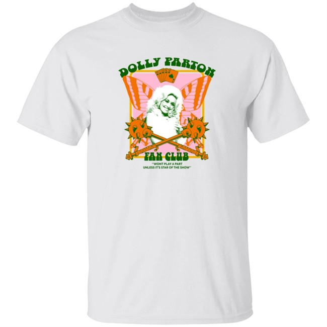 Dolly Parton Fan ClubTee White