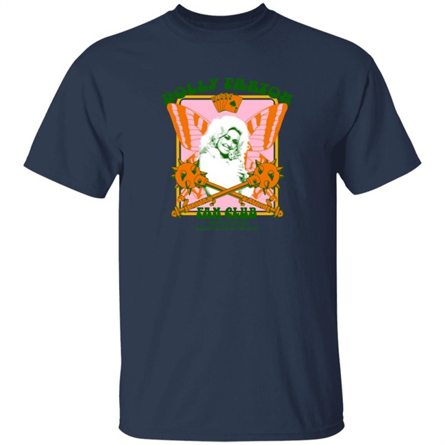 Dolly Parton Fan Club Tee Black Dolly Parton Fan Club Tee Black