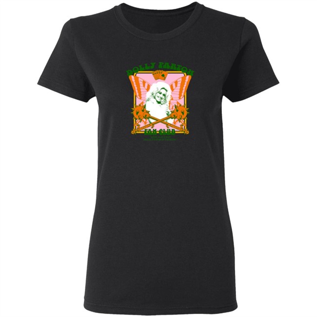 Dolly Parton Fan Club Tee Black Dolly Parton Fan Club Tee Black