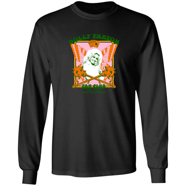 Dolly Parton Fan Club Tee Black Dolly Parton Fan Club Tee Black