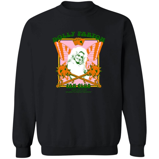 Dolly Parton Fan Club Tee Black Dolly Parton Fan Club Tee Black
