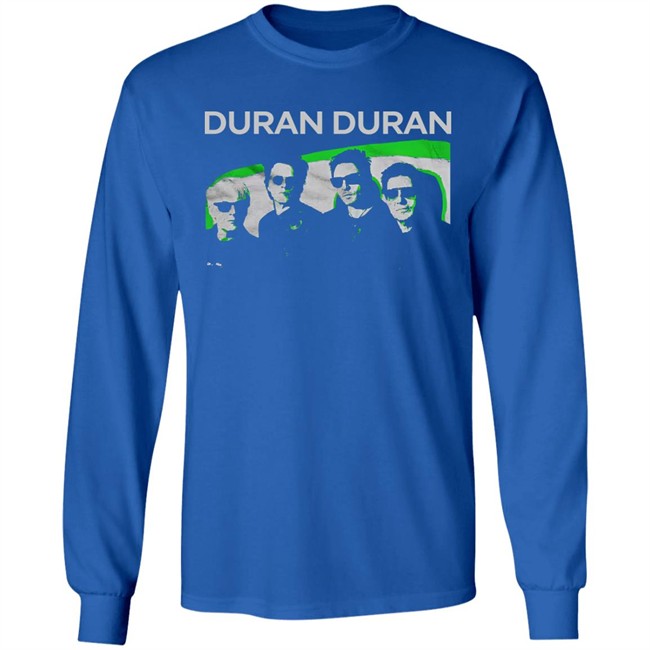 Duran Duran Official Store Merch Bandshot T Green Image Shirt Duran Duran Official Store Merch Bandshot T Green Image Shirt