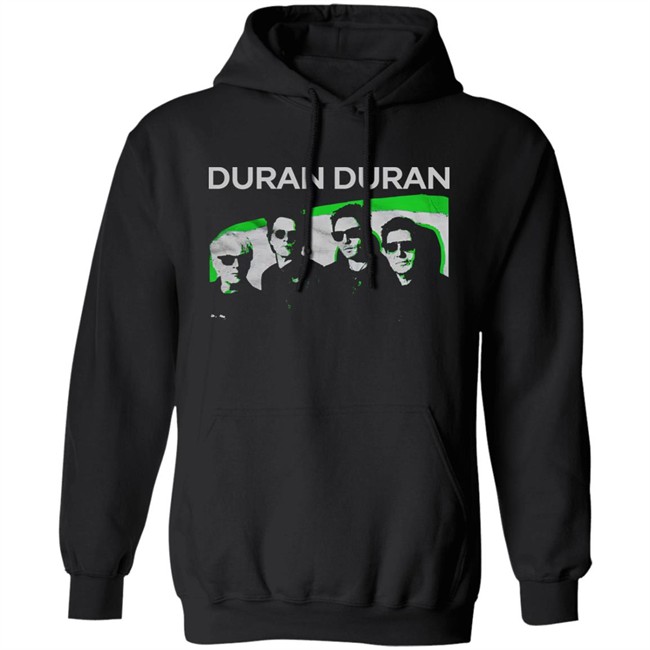 Duran Duran Official Store Merch Bandshot T Green Image Shirt Duran Duran Official Store Merch Bandshot T Green Image Shirt