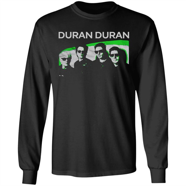 Duran Duran Official Store Merch Bandshot T Green Image Shirt Duran Duran Official Store Merch Bandshot T Green Image Shirt