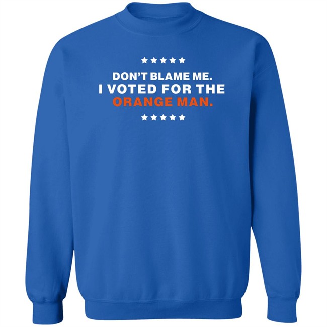 Don't Blame Me I Voted For The Orange Man Shirt Kimberly Klacik Bring Ammo Apparel Don't Blame Me I Voted For The Orange Man Shirt Kimberly Klacik Bring Ammo Apparel