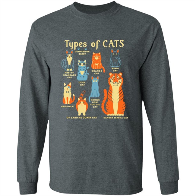 Snorg Tees Shop Types Of Cats Shirt Snorg Tees Shop Types Of Cats Shirt