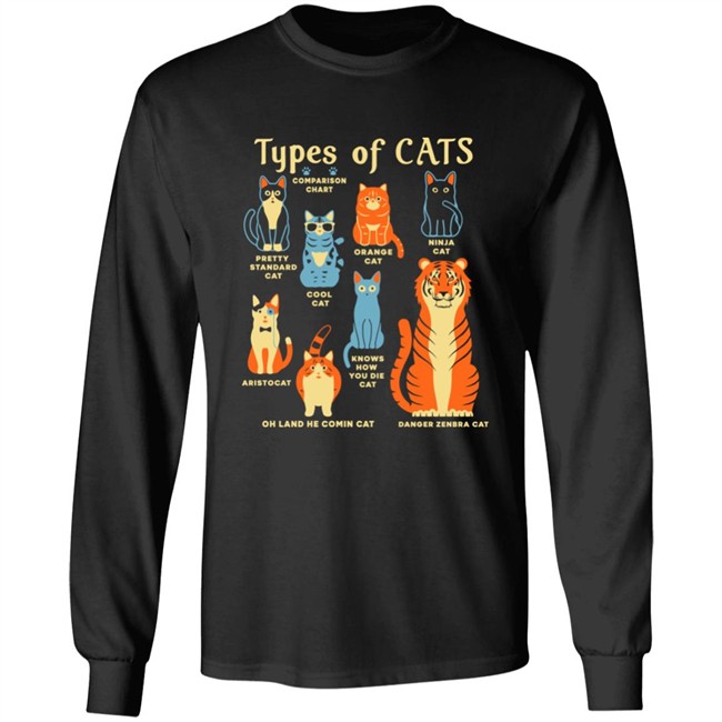 Snorg Tees Shop Types Of Cats Shirt Snorg Tees Shop Types Of Cats Shirt