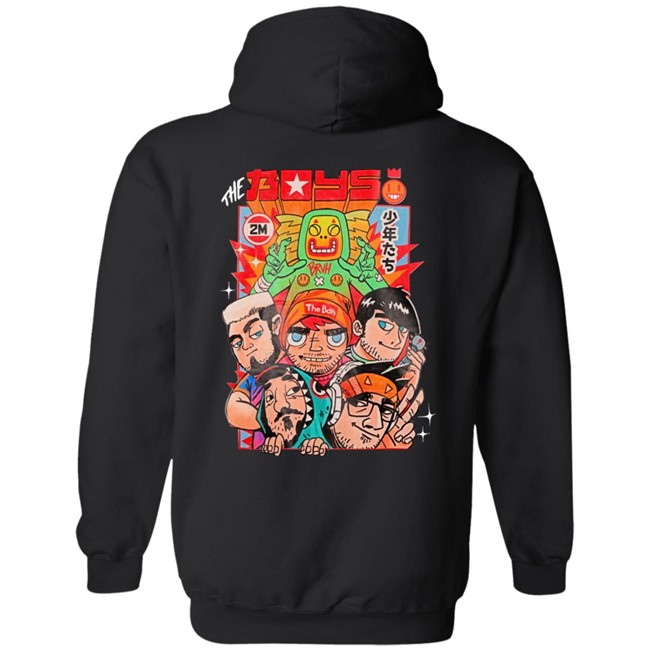Gaadgoole Merch The Boys 2 Million Subs Exclusive Hoodie