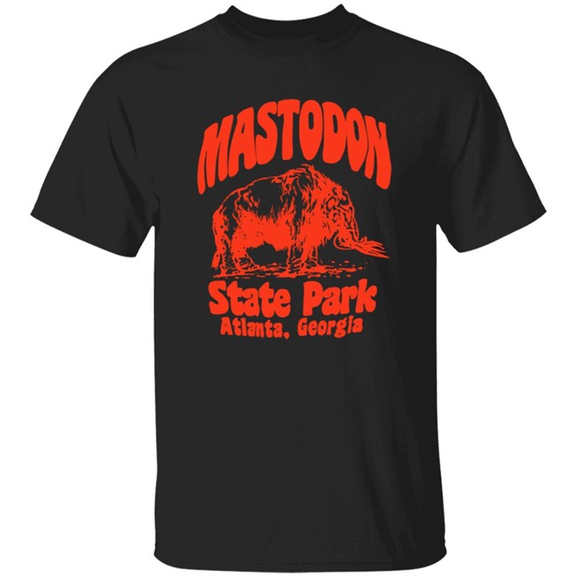 Mastodon Merch Store Mastodon State Park Shirt