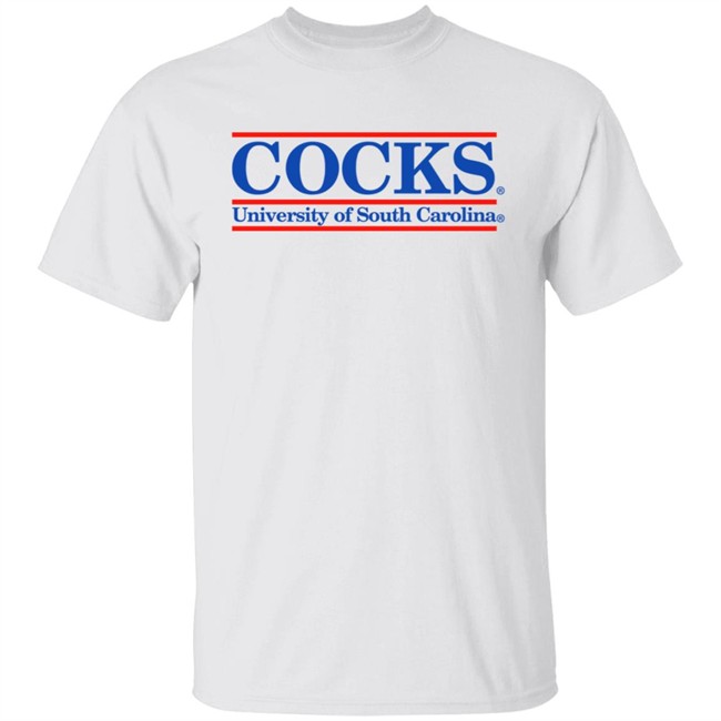 University Of South Carolina Cocks Tee Shirt