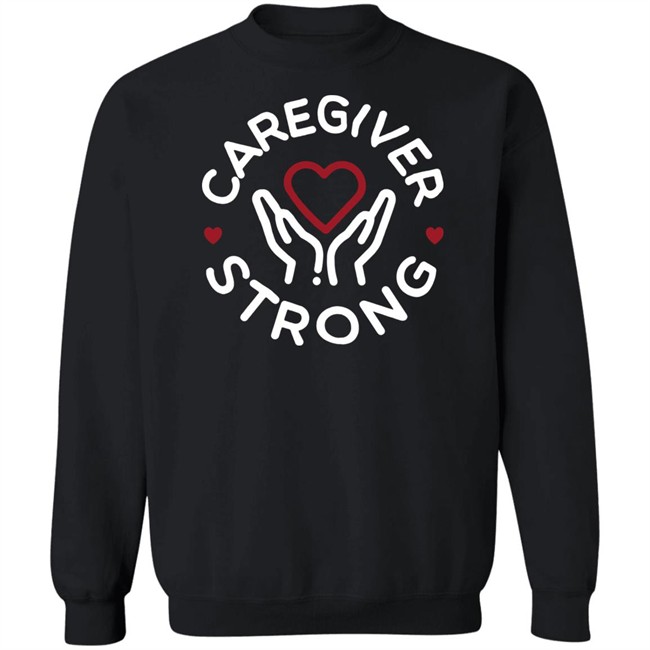 Brandee Brandee Evans Merchandise Caregiver Strong T Shirt Brandee Brandee Evans Merchandise Caregiver Strong T Shirt