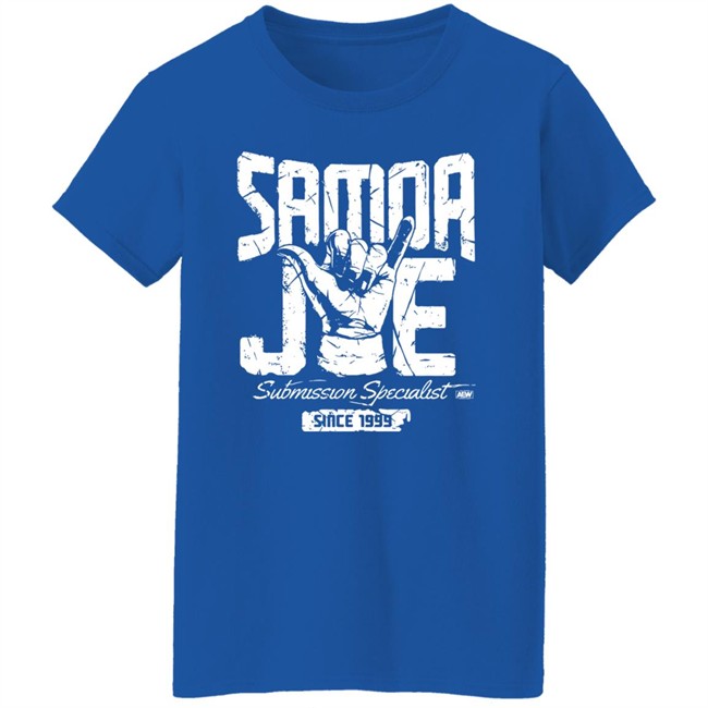 AEW Shop All Elite Wrestling Samoa Joe Submission Specialist Since 1999 Shirt AEW Shop All Elite Wrestling Samoa Joe Submission Specialist Since 1999 Shirt