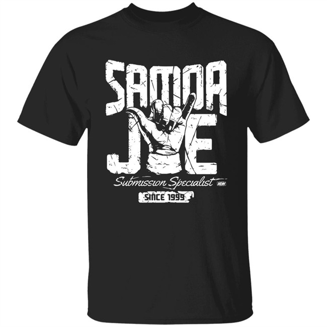 AEW Shop All Elite Wrestling Samoa Joe Submission Specialist Since 1999 Shirt
