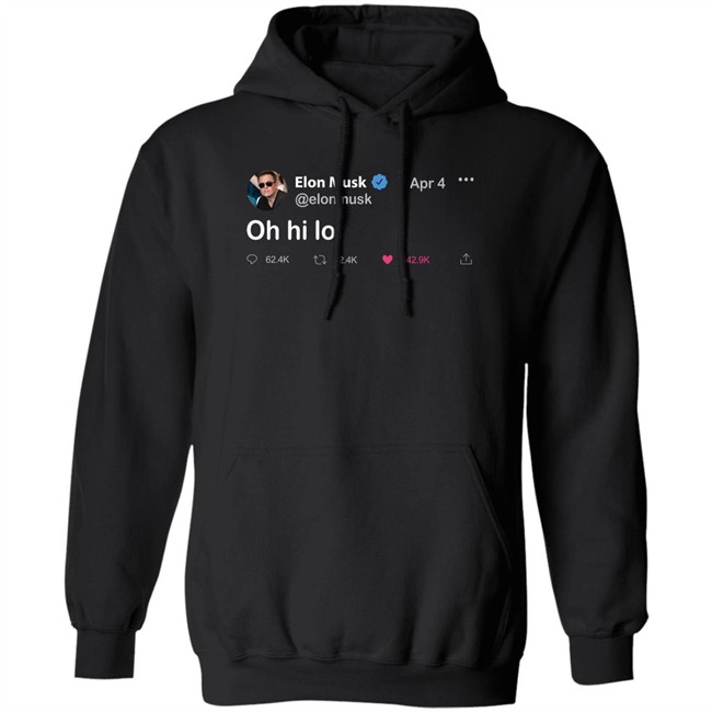 Daily Wire Merchandise Elon Musk Tweet T Shirt Oh Hi Lol Daily Wire Merchandise Elon Musk Tweet T Shirt Oh Hi Lol