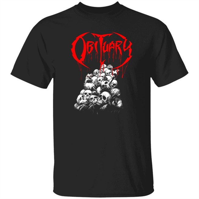 Vintage Obituary 1991 T Shirt