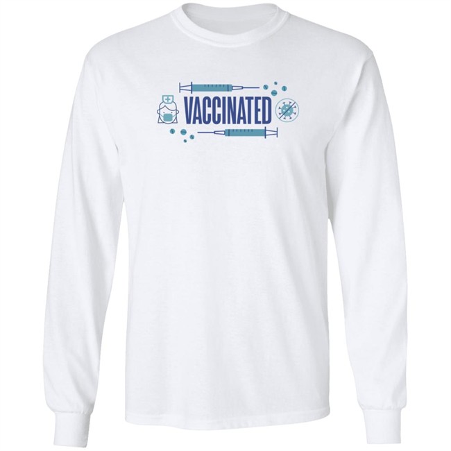 Vaccinated Short Sleeve Unisex Shirt Vaccinated Short Sleeve Unisex Shirt