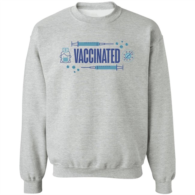 Vaccinated Short Sleeve Unisex Shirt Vaccinated Short Sleeve Unisex Shirt