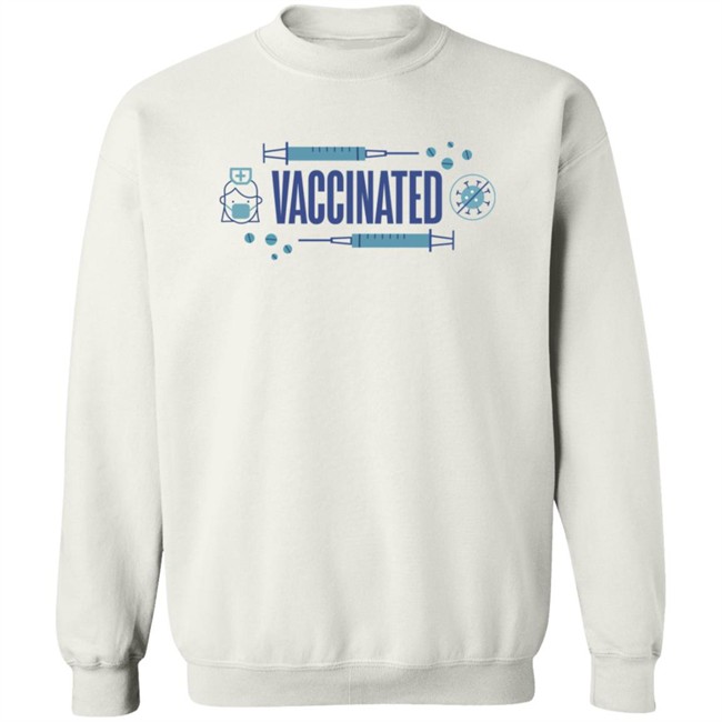 Vaccinated Short Sleeve Unisex Shirt Vaccinated Short Sleeve Unisex Shirt
