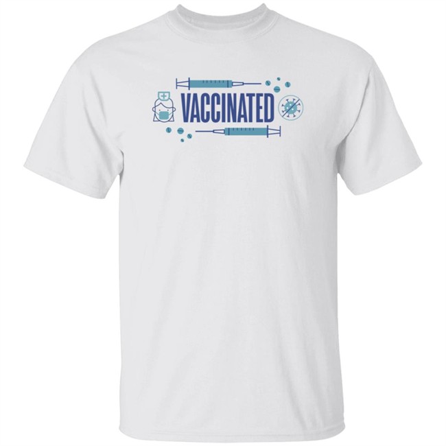 Vaccinated Short Sleeve Unisex Shirt