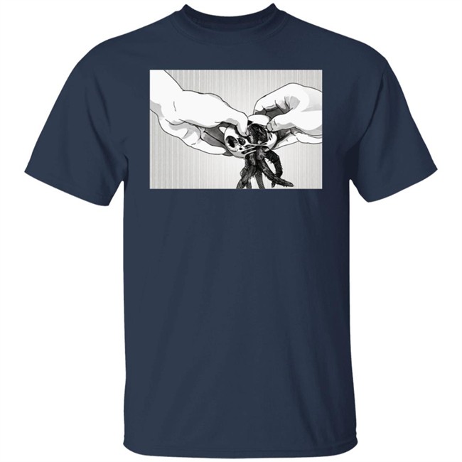 Fyyaa Horror Manga Hatch Tee Shirt Fyyaa Horror Manga Hatch Tee Shirt