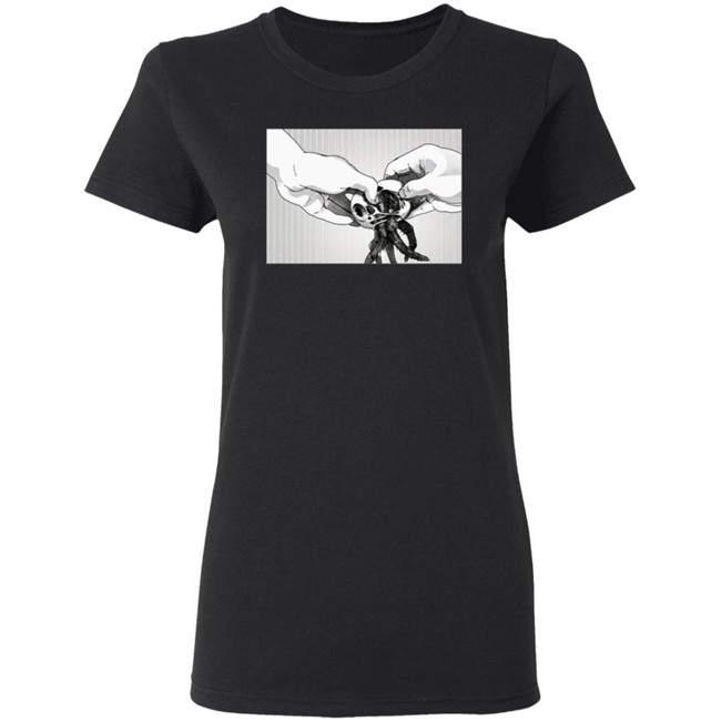 Fyyaa Horror Manga Hatch Tee Shirt Fyyaa Horror Manga Hatch Tee Shirt