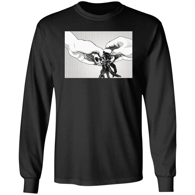 Fyyaa Horror Manga Hatch Tee Shirt Fyyaa Horror Manga Hatch Tee Shirt