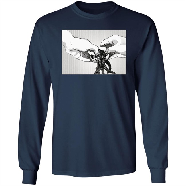 Fyyaa Horror Manga Hatch Tee Shirt Fyyaa Horror Manga Hatch Tee Shirt