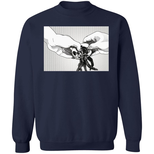 Fyyaa Horror Manga Hatch Tee Shirt Fyyaa Horror Manga Hatch Tee Shirt