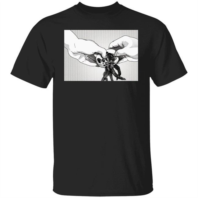 Fyyaa Horror Manga Hatch Tee Shirt
