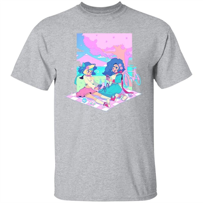 Game Grumps Store Merch Game Gyaru Sakura Picnic Tee Shirt Gamegrumps Game Grumps Store Merch Game Gyaru Sakura Picnic Tee Shirt Gamegrumps
