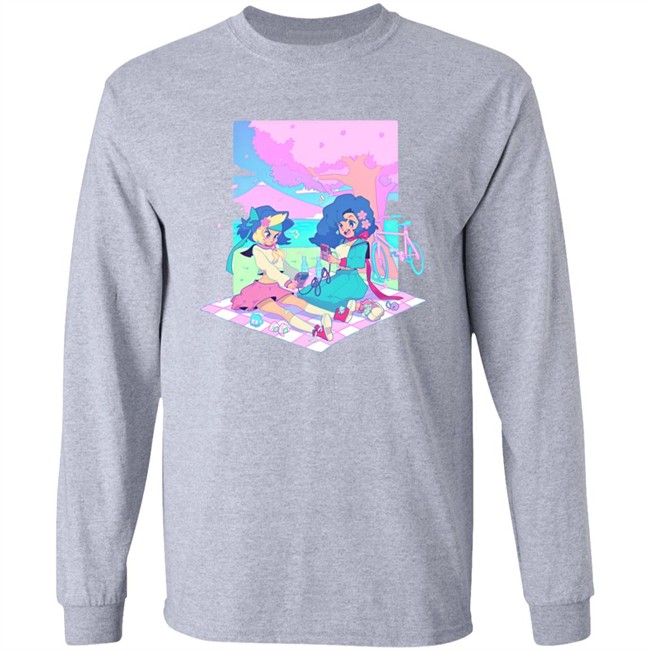 Game Grumps Store Merch Game Gyaru Sakura Picnic Tee Shirt Gamegrumps Game Grumps Store Merch Game Gyaru Sakura Picnic Tee Shirt Gamegrumps