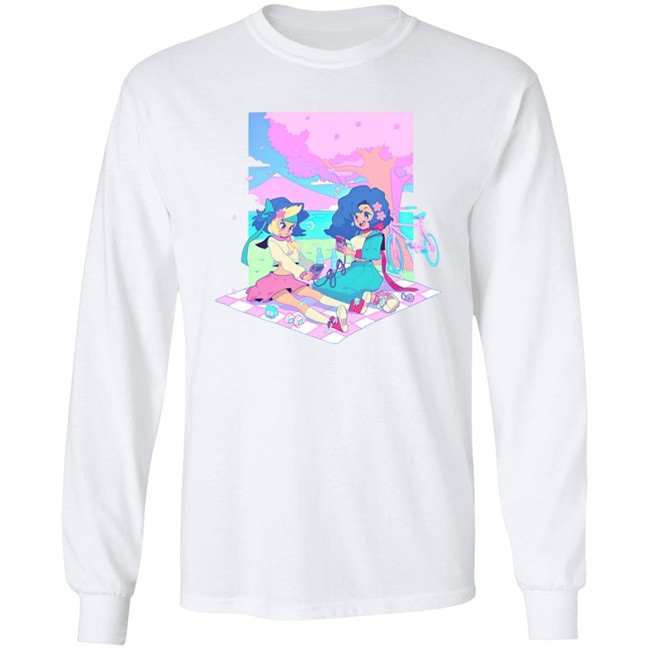 Game Grumps Store Merch Game Gyaru Sakura Picnic Tee Shirt Gamegrumps Game Grumps Store Merch Game Gyaru Sakura Picnic Tee Shirt Gamegrumps