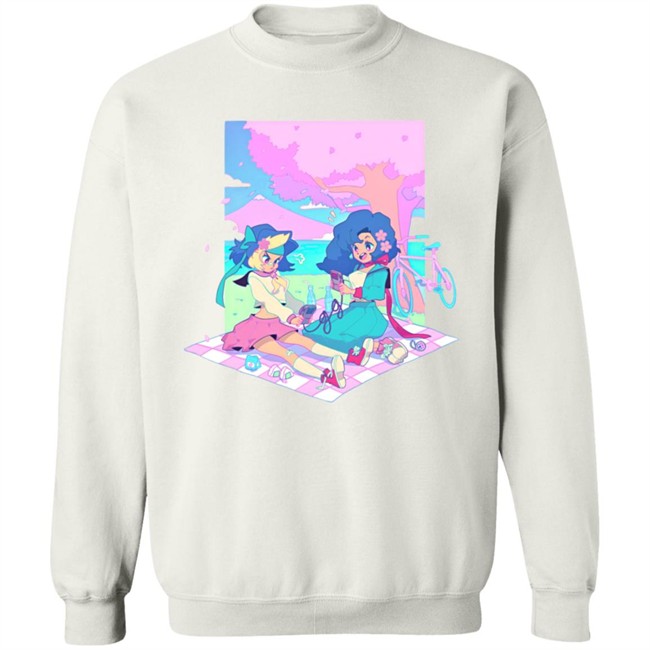 Game Grumps Store Merch Game Gyaru Sakura Picnic Tee Shirt Gamegrumps Game Grumps Store Merch Game Gyaru Sakura Picnic Tee Shirt Gamegrumps