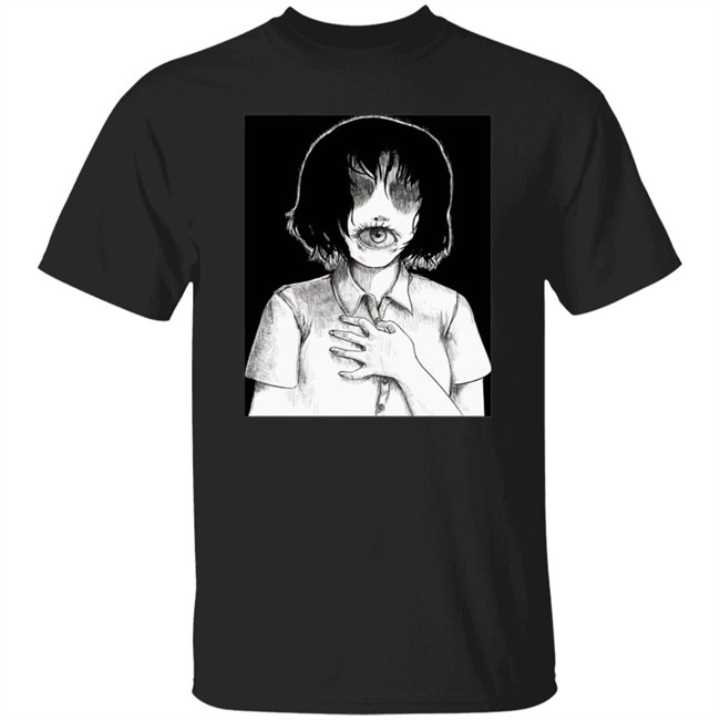Fyyaa Horror Manga Eye Tee Shirt Fyyaa Horror Manga Eye Tee Shirt