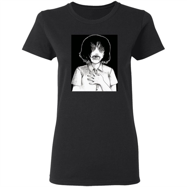 Fyyaa Horror Manga Eye Tee Shirt Fyyaa Horror Manga Eye Tee Shirt