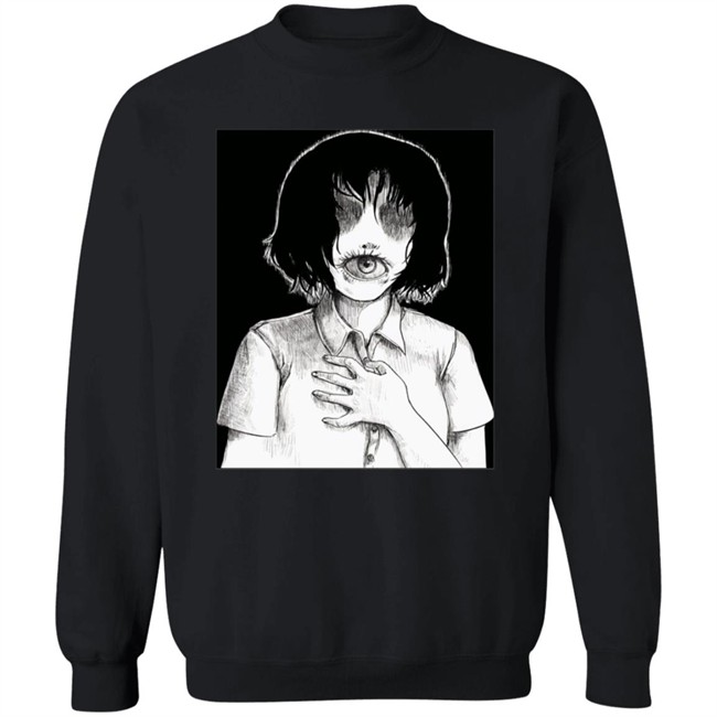 Fyyaa Horror Manga Eye Tee Shirt Fyyaa Horror Manga Eye Tee Shirt
