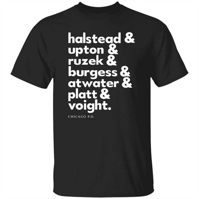 Halstead Upton Ruzek Burgess Atwater Platt Voight Shirt