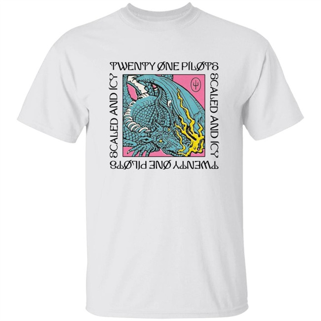 Twenty One Pilots Scaled And Icy Dragon Box Blue Long Sleeve T Shirt Twenty One Pilots Scaled And Icy Dragon Box Blue Long Sleeve T Shirt