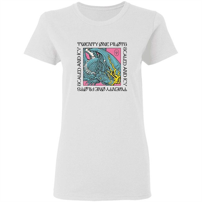 Twenty One Pilots Scaled And Icy Dragon Box Blue Long Sleeve T Shirt Twenty One Pilots Scaled And Icy Dragon Box Blue Long Sleeve T Shirt