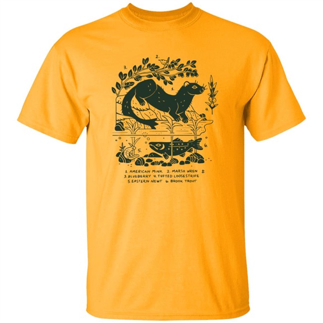 Camp Mustelid Nepeteaa Taxonomy T Shirt