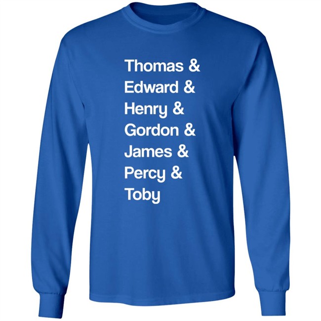 Thomas Edward Henry Gordon James Percy Toby Shirt Tom Marshall Thomas Edward Henry Gordon James Percy Toby Shirt Tom Marshall