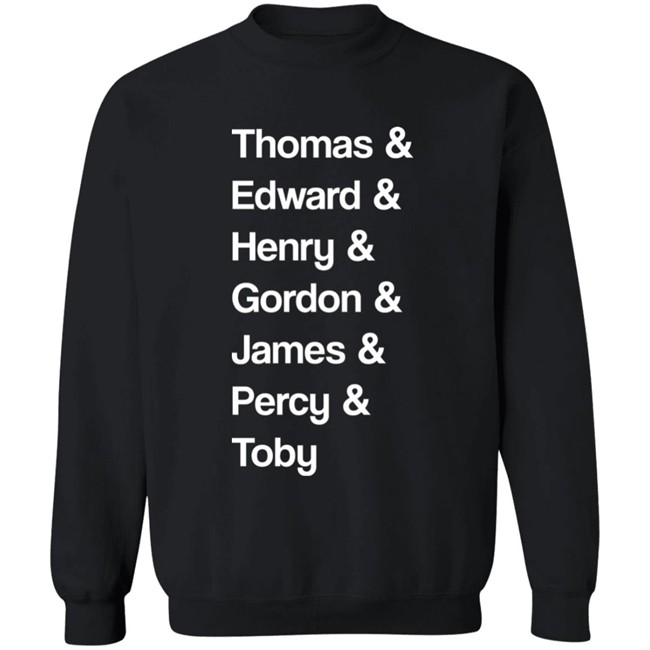Thomas Edward Henry Gordon James Percy Toby Shirt Tom Marshall Thomas Edward Henry Gordon James Percy Toby Shirt Tom Marshall
